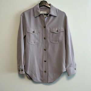 Aritzia Wilfred morado grey crepette jacket sz xxs worn once